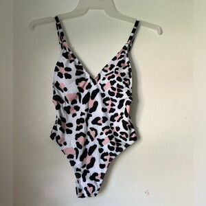 Animal Cheetah Pattern Women’s Bathing Suit